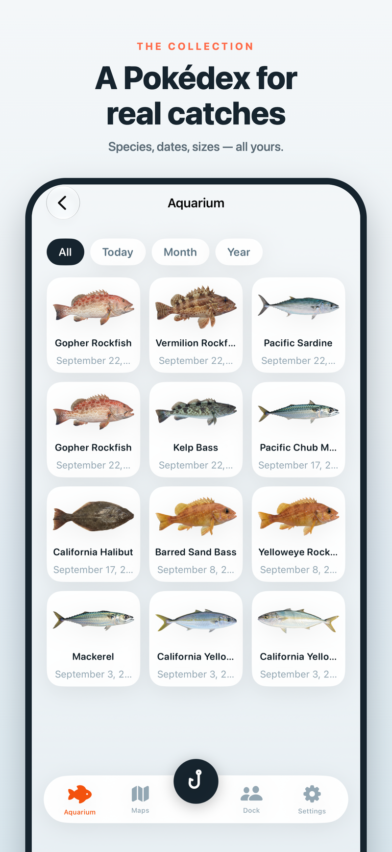 Fishdexia App Store panel 3